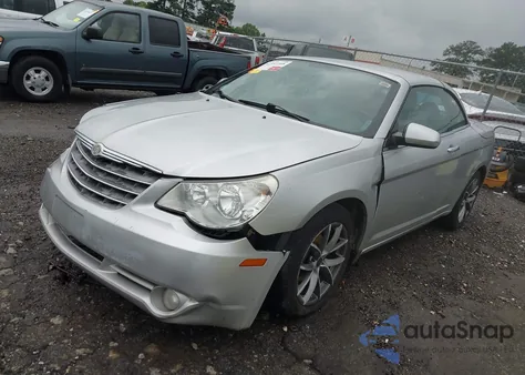 2010 Chrysler Sebring Limited из США, поврежденный, VIN 1C3BC6EV1AN122513